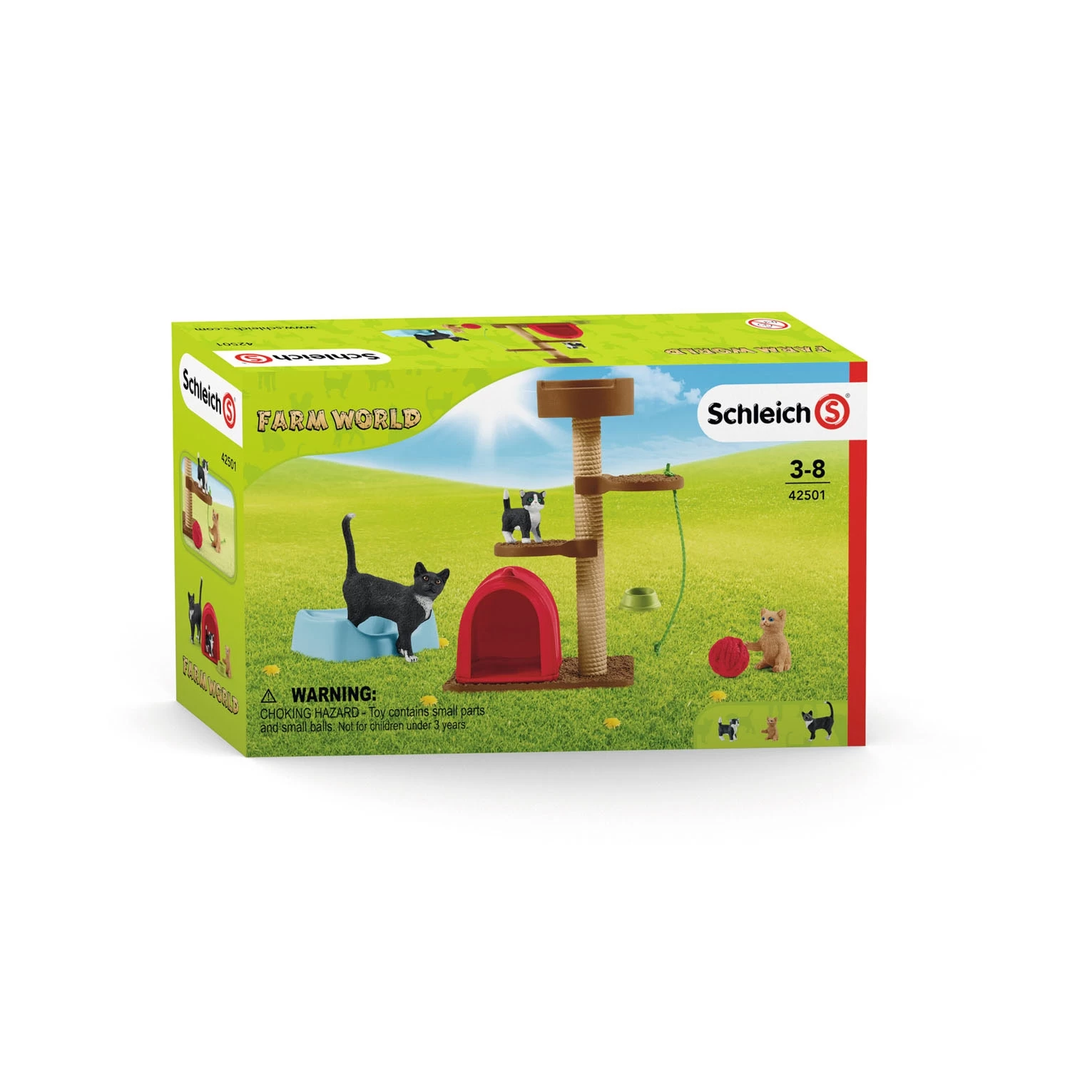 Schleich 42501 Speeltijd Voor Schattige Katten - Afbeelding 6