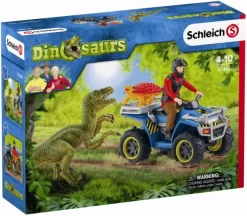 Schleich 41466 Vlucht Op De Quad Voor Velociraptor