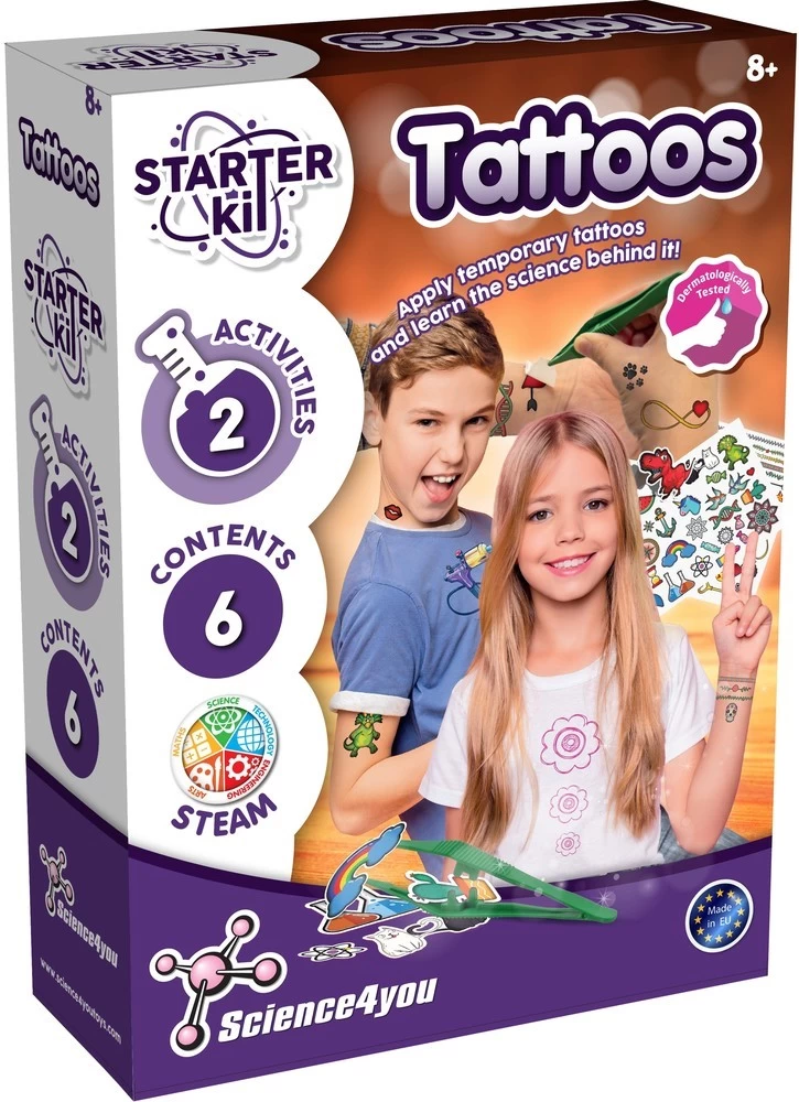 Starter Kit Tattoos Science4You Ontdekspeelgoed