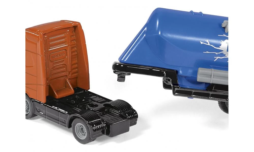 Siku 1792 Trekker Met Tank-oplegger - Afbeelding 3