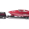Siku 2543 Audi-Q7 Auto-met-motorboot