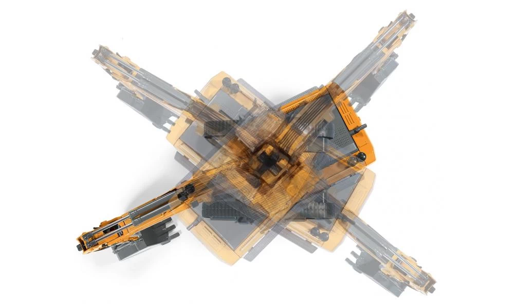 Siku Control 6740 Liebherr R980-SME Rupsgraafmachine - Afbeelding 5