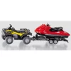 Siku 2314 Quad Met Aanhangwagen Met Jetski Schaal 1:50