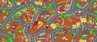 Speelkleed Bouwput Speeltapijt 140 X 200 Cm