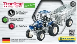 Tronico Micro New Holland T5-115 Met Aanhanger – Schaal 1 : 64